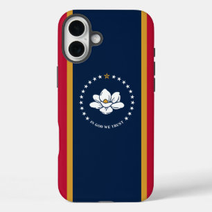 Apple iPhone 16 Plus Case-Mateミシシッピ州旗 Plusケース