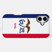 Apple iPhone 16 Plus Case-Mate アイオワ州の旗 iPhoneケース (裏面横)