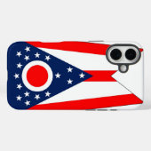 Apple iPhone 16 Plus Case-Mate オハイオ州の旗 iPhoneケース (裏面 (横))