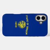 Apple iPhone 16 Plus Case-Mate オレゴン州の旗 iPhoneケース (裏面 (横))