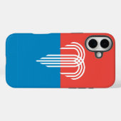 Apple iPhone 16 Plus Case-Mate カンザスシティの旗 iPhoneケース (裏面 (横))