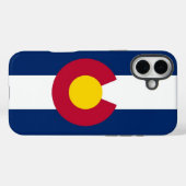 Apple iPhone 16 Plus Case-Mate,コロラド州旗 Case-Mate iPhoneケース (裏面 (横))