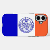 Apple iPhone 16 Plus Case-Mate ニューヨークの旗 iPhoneケース (裏面 (横))