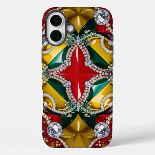 Apple iPhone 16 Plus Case-Mate、ロサンゼルスカラー Case-Mate iPhoneケース (裏面)