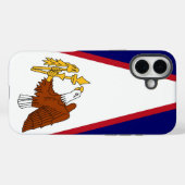 Apple iPhone 16 Plus Case-Mate American Samoa国旗 iPhoneケース (裏面 (横))