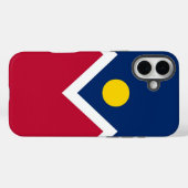 Apple iPhone 16 Plus Case-Mate, Denver flag Case-Mate iPhoneケース (裏面 (横))