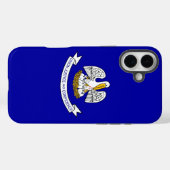 Apple iPhone 16 Plus Case-Mate, Louisiana flag Case-Mate iPhoneケース (裏面 (横))