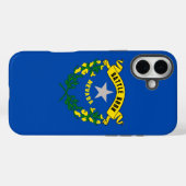 Apple iPhone 16 Plus Case-Mate Nevada flag Case-Mate iPhoneケース (裏面 (横))