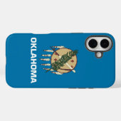 Apple iPhone 16 Plus Case-Mate, Oklahoma flag Case-Mate iPhoneケース (裏面 (横))