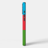 Apple iPhone 16 Plus Mate アゼルバイジャンの国旗 Case-Mate iPhoneケース (裏面 / 左)