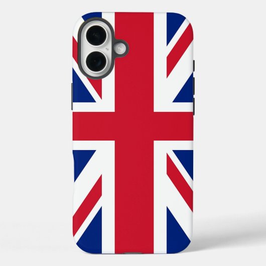 Apple iPhone 16 Plus Mate イギリス国旗 Case-Mate iPhoneケース (裏面)