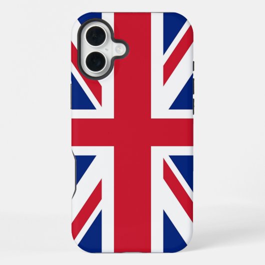Apple iPhone 16 Plus Mate イギリス国旗 iPhoneケース (裏面)