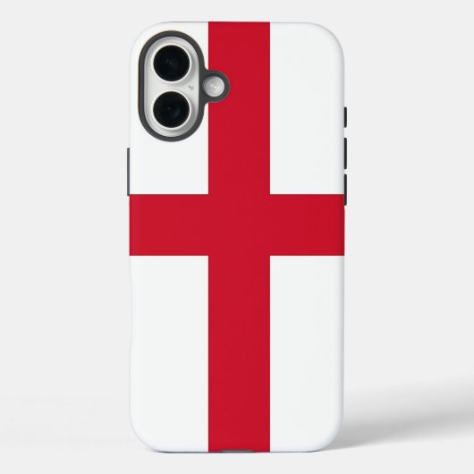 Apple iPhone 16 Plus Mate イングランドの旗 Case-Mate iPhoneケース (裏面)