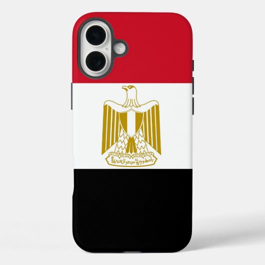 Apple iPhone 16 Plus Mate エジプト旗 Case-Mate iPhoneケース (裏面)