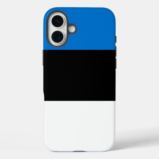 Apple iPhone 16 Plus Mate エストニアの旗 Case-Mate iPhoneケース (裏面)