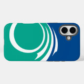 Apple iPhone 16 Plus Mate オタワの旗 Case-Mate iPhoneケース (裏面 (横))