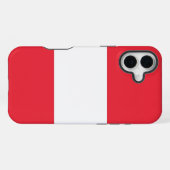 Apple iPhone 16 Plus Mate オーストリア国旗 iPhoneケース (裏面横)