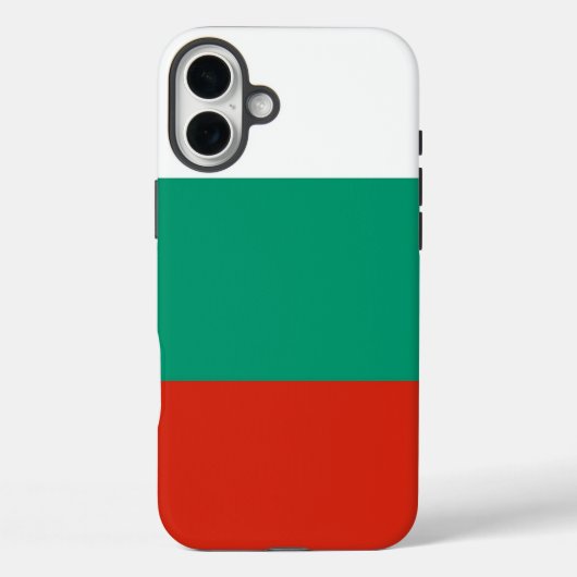 Apple iPhone 16 Plus Mate ブルガリア国旗 Case-Mate iPhoneケース (裏面)