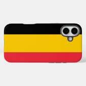 Apple iPhone 16 Plus Mate ベルギー国旗 Case-Mate iPhoneケース (裏面 (横))