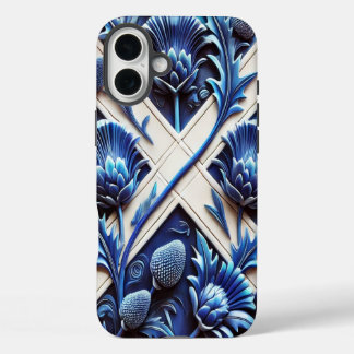 Apple iPhone 16 Plus Mate, Scottish Thistles Plusケース