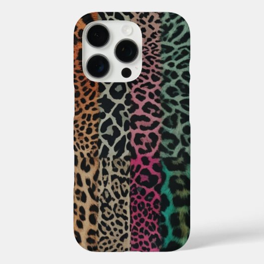 Apple iPhone 16 Proバックカバー – 鮮やか動物 Case-Mate iPhoneケース (裏面)