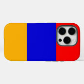 Apple iPhone 16 Pro ケースメイト アルメニア フラグデザインケース Case-Mate iPhoneケース (裏面 (横))