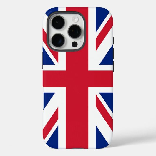 Apple iPhone 16 Pro ケースメイト、イギリス国旗 Case-Mate iPhoneケース (裏面)