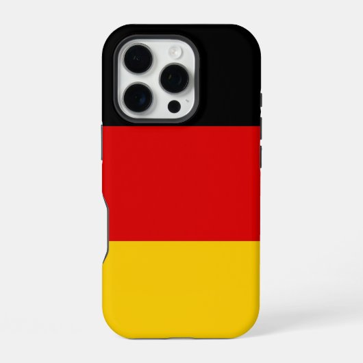 Apple iPhone 16 Pro ケースメイト、ドイツ国旗 iPhoneケース (裏面)