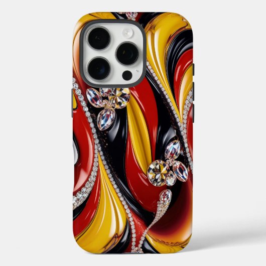 Apple iPhone 16 Pro ケースメイト ベルギーカラー Case-Mate iPhoneケース (裏面)