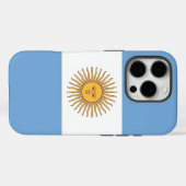 Apple iPhone 16 Pro Case-Mate アルゼンチン国旗 iPhoneケース (裏面 (横))