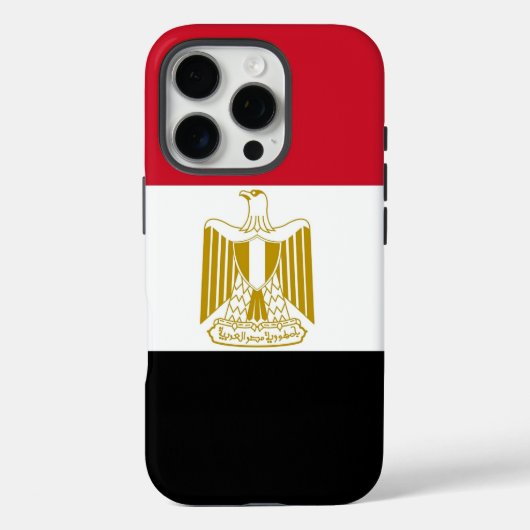 Apple iPhone 16 Pro Case-Mate エジプト旗 iPhoneケース (裏面)