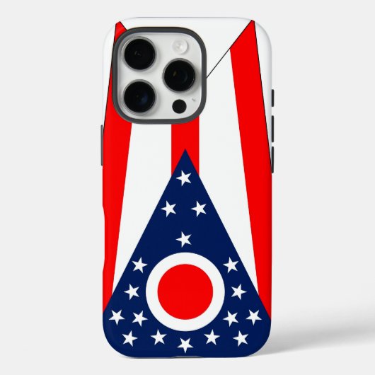 Apple iPhone 16 Pro Case-Mate オハイオ州の旗 iPhoneケース (裏面)