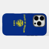 Apple iPhone 16 Pro Case-Mate オレゴン州の旗 iPhoneケース (裏面 (横))
