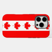 Apple iPhone 16 Pro Case-Mate カナダ国旗 iPhoneケース (裏面 (横))
