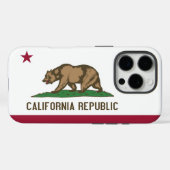 Apple iPhone 16 Pro Case-Mate、カリフォルニア州旗 Case-Mate iPhoneケース (裏面 (横))