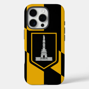 Apple iPhone 16 Pro Case-Mate ボルチモア フラッグ Proケース