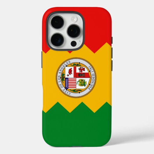 Apple iPhone 16 Pro Case-Mate ロサンゼルス旗 iPhoneケース (裏面)