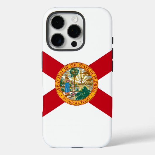 Apple iPhone 16 Pro Case-Mate, Florida flag Case-Mate iPhoneケース (裏面)