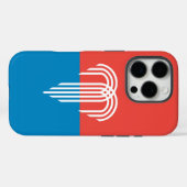 Apple iPhone 16 Pro Case-Mate, Kansas City flag Case-Mate iPhoneケース (裏面 (横))