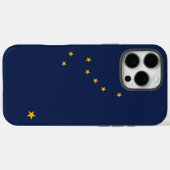 Apple iPhone 16 Pro Maxケース、アラスカ州旗 Case-Mate iPhoneケース (裏面 (横))