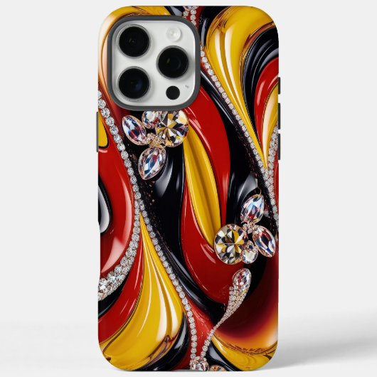Apple iPhone 16 Pro Max カバー、ベルギーカラー Case-Mate iPhoneケース (裏面)