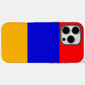 Apple iPhone 16 Pro Max ケース、アルメニア国旗デザイン Case-Mate iPhoneケース (裏面 (横))