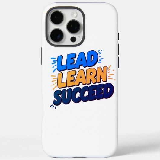 "Apple iPhone 16 Pro Max - LEAD, 学SUCCESS Ed Case-Mate iPhoneケース (裏面)