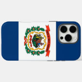Apple iPhone 16 Pro Max, West Virginia flag Case-Mate iPhoneケース (裏面 (横))