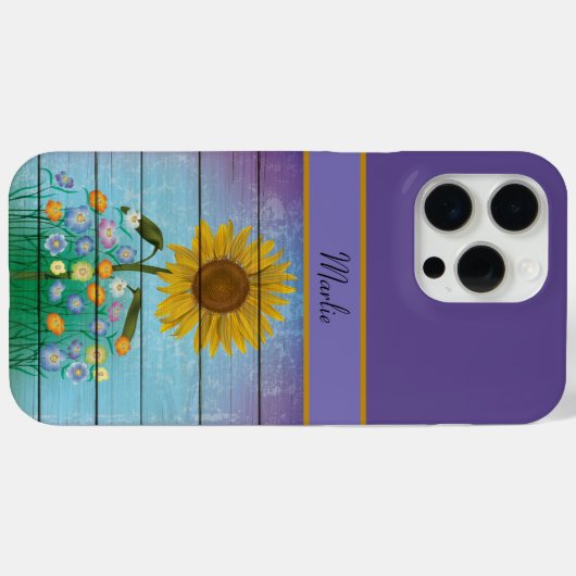 Apple iPhone Pro Maxひまわり Case-Mate iPhoneケース (裏面 (横))