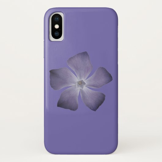 Apple iPHONE Xフラワースタイルデザイン Case-Mate iPhoneケース (裏面)