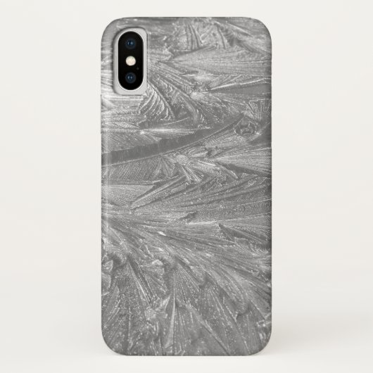 Apple IPhone X用氷デザイン Case-Mate iPhoneケース (裏面)