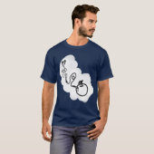 Apple IPodのパロディ Tシャツ (正面フル)