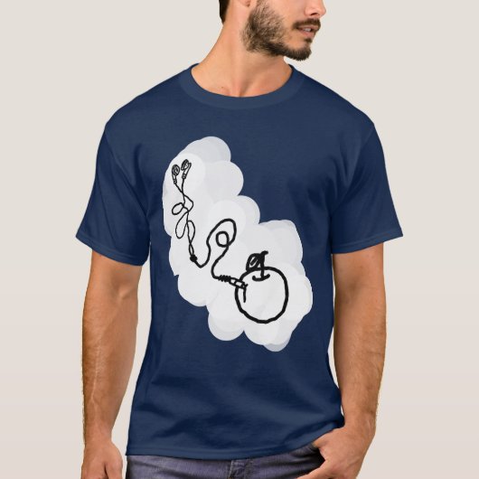Apple IPodのパロディ Tシャツ (正面)