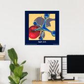 Apple Jackファインアートポスター、24インチx 24インチ ポスター (ホームオフィス)